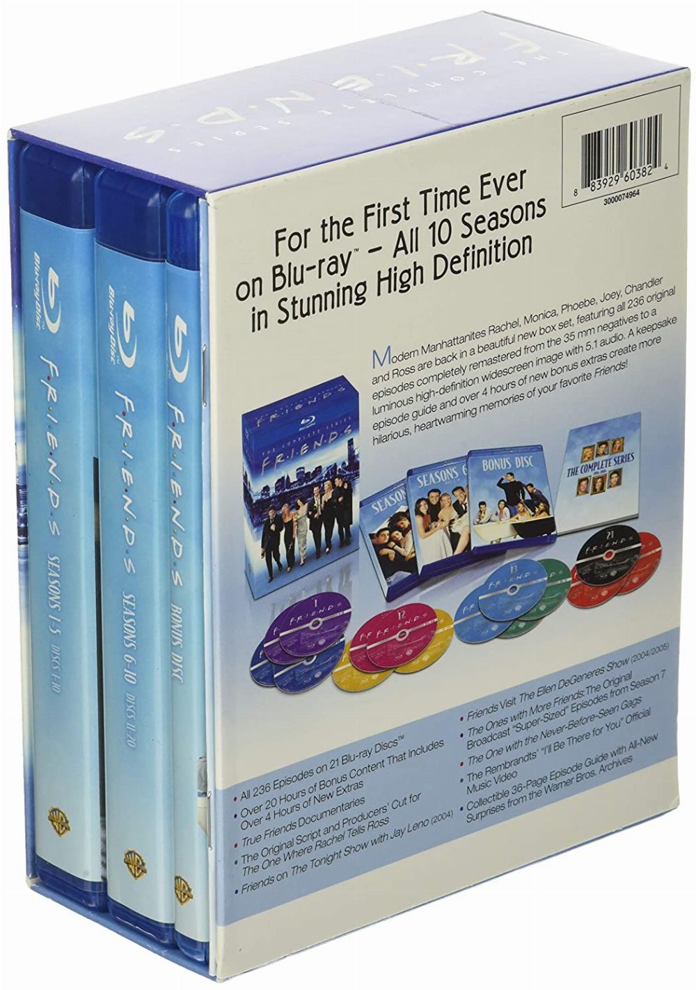 Tripleclicks Com Friends The Complete Series Collection 25th Anniversary Repackaged Blu Ray