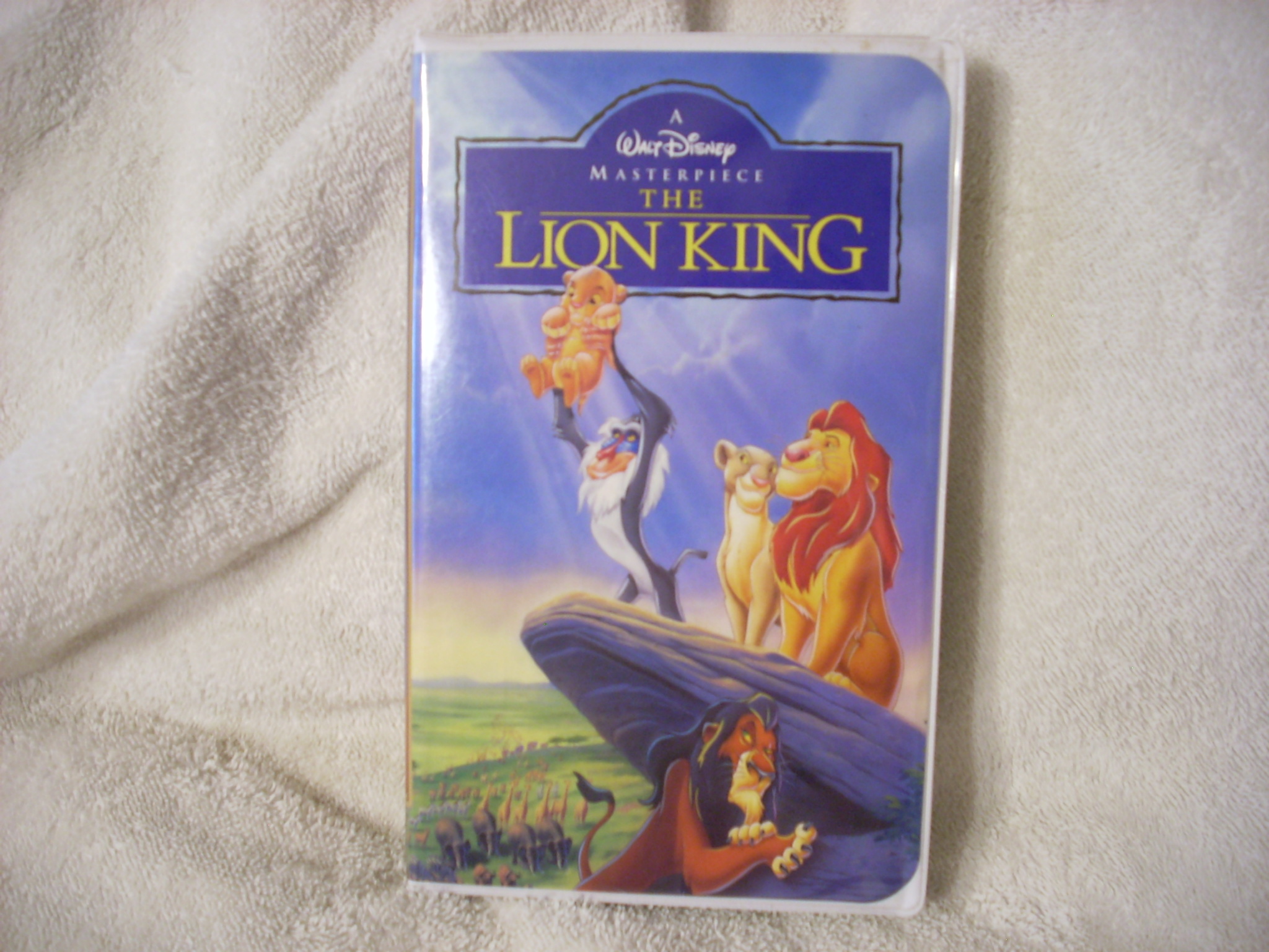 TripleClicks.com: Walt Disney Masterpiece Collection THE LION KING (VHS ...