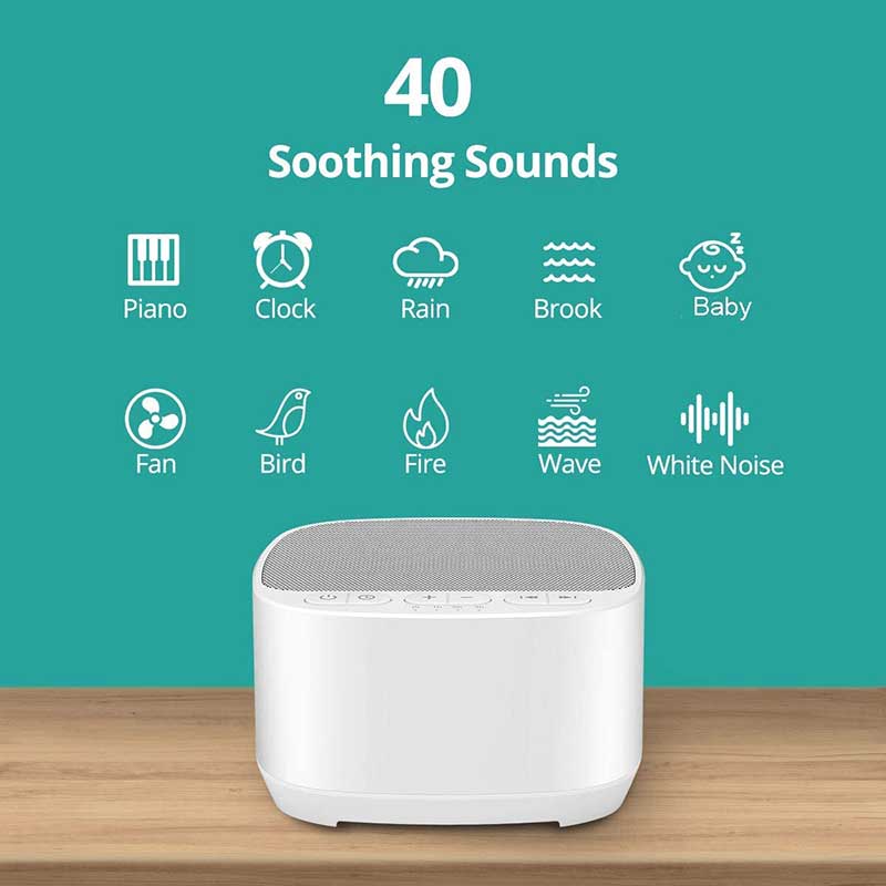 magicteam white noise machine continuous play