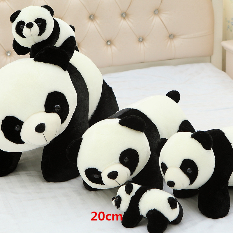 TripleClicks.com: Lovely Musical Panda Plush Toy Kids Soft Small Panda ...