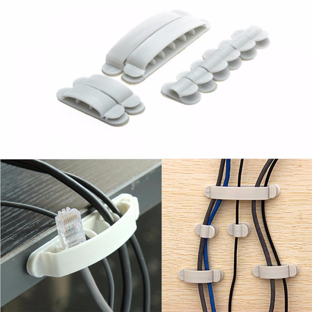 10pcs/set Adhesive Household cable Holders storage